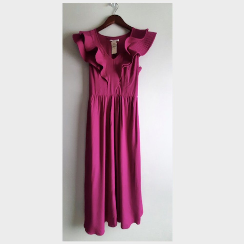 ETOILE ISABEL MARANT Coraline Ruffle Dress